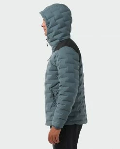 Stio Men's Skillet Stretch Down Hooded Jacket -Stio Online Store M Skillet Stretch Down Hooded Jacket Stormy Weather 6