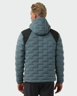 Stio Men's Skillet Stretch Down Hooded Jacket -Stio Online Store M Skillet Stretch Down Hooded Jacket Stormy Weather 7