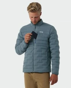 Stio Men's Skillet Stretch Down Jacket -Stio Online Store M Skillet Stretch Down Jacket Stormy Weather 3