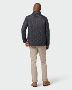 Stio Men's Skycrest Insulated Snap Shirt -Stio Online Store M Skycrest Snap Shirt Boundary Black 2 Full