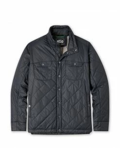 Stio Men's Skycrest Insulated Snap Shirt -Stio Online Store M Skycrest Snap Shirt Boundary Black