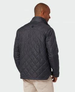 Stio Men's Skycrest Insulated Snap Shirt -Stio Online Store M Skycrest Snap Shirt Boundary Black 4 Top