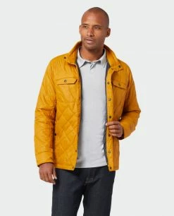 Stio Men's Skycrest Insulated Snap Shirt -Stio Online Store M Skycrest Snap Shirt Bourbon 5 Top