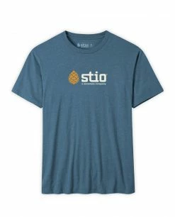 Men's Stio Classic Tee -Stio Online Store M Stio Classic Tee SteelBlue Heather S20 a3d7bf0b 6bf5 4f68 b957 c8a1df01b137
