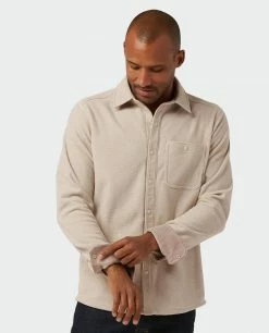 Stio Men's Thermop Fleece Snap Shirt -Stio Online Store M Thermop Fleece Snap Shirt Pebble 2