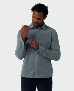 Stio Men's Thermop Fleece Snap Shirt -Stio Online Store M Thermop Fleece Snap Shirt Stormy Weather 2