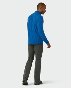 Stio Men's Tipton Tech Half Zip -Stio Online Store M Tipton Tech Half Zip Alpine Lake Heather 5