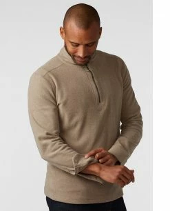 Stio Men's Turpin Fleece Half Zip -Stio Online Store M Turpin Fleece Half Zip Rodeo Dust Heather 2 ed0058cd 8d28 44eb 9b2e 612e7edc3d4f