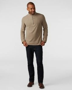 Stio Men's Turpin Fleece Half Zip -Stio Online Store M Turpin Fleece Half Zip Rodeo Dust Heather 4 3866678b 5534 4a5a 8efb 388e18724895
