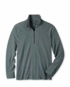 Stio Men's Turpin Fleece Half Zip -Stio Online Store M Turpin Fleece Half Zip Stormy Weather Heather