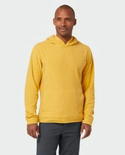 Stio Men's Turpin Fleece Hooded Pullover -Stio Online Store M Turpin Fleece Hooded Pullover Pollen Heather 3 Top