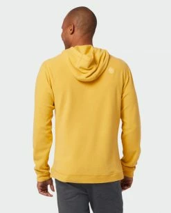 Stio Men's Turpin Fleece Hooded Pullover -Stio Online Store M Turpin Fleece Hooded Pullover Pollen Heather 4 Top