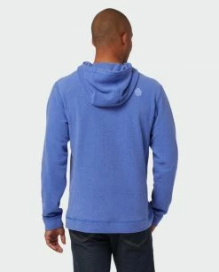 Stio Men's Turpin Fleece Hooded Pullover -Stio Online Store M Turpin Fleece Hooded Pullover Skyline Heather 4 Top