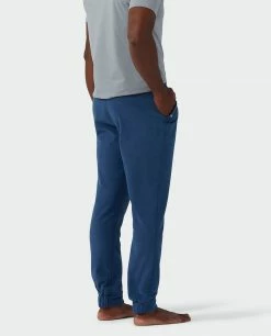 Stio Men's Turpin Fleece Pant -Stio Online Store M Turpin Fleece Pant Navy Peony Temp 2