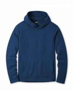 Stio Men's Turpin Fleece Hooded Pullover -Stio Online Store M Turpin Fleece Pullover Hoodie Navy Peony Heather b46b19f1 2c74 4871 8caa 2b75446d3847