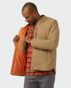 Stio Men's West Butte Insulated Jacket -Stio Online Store M West Butte Insulated Jacket Boot Brown 3