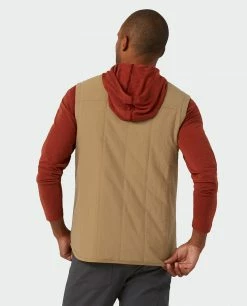 Stio Men's West Butte Insulated Vest -Stio Online Store M West Butte Insulated Vest Boot Brown 4