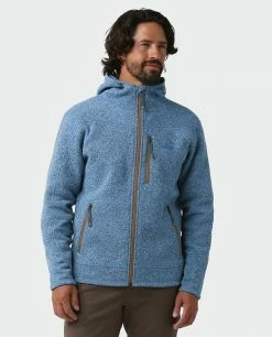 Stio Men's Wilcox Fleece Hoodie -Stio Online Store M Wilcox Fleece Hoodie Alpine Lake 1