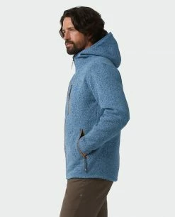 Stio Men's Wilcox Fleece Hoodie -Stio Online Store M Wilcox Fleece Hoodie Alpine Lake 2