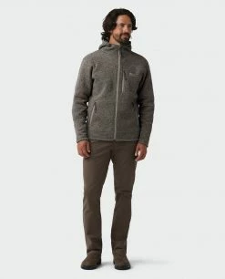 Stio Men's Wilcox Fleece Hoodie -Stio Online Store M Wilcox Fleece Hoodie Scorched Rock 3
