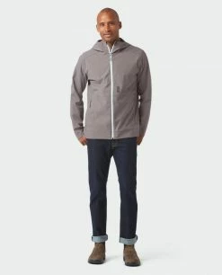 Stio Men's Windy Mile INFINIUM™ Jacket -Stio Online Store M Windy Mile INFINIUM Jacket Tinder Dust 1 Full