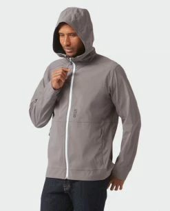 Stio Men's Windy Mile INFINIUM™ Jacket -Stio Online Store M Windy Mile INFINIUM Jacket Tinder Dust 6 Top
