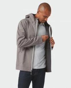 Stio Men's Windy Mile INFINIUM™ Jacket -Stio Online Store M Windy Mile INFINIUM Jacket Tinder Dust 7 Top
