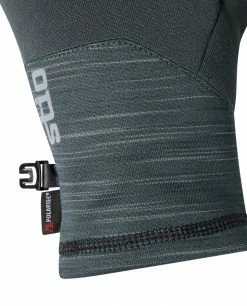 Stio Seeker Glove -Stio Online Store Unisex Seeker Glove Cool Charcoal Logo