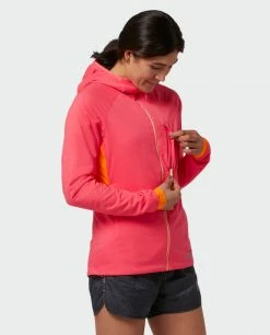 Stio Women's Alpiner Hooded Jacket 24 Stio Women's Alpiner Hooded Jacket -Stio Online Store W Alpiner Hooded Jacket Azalea Bloom 5 Top