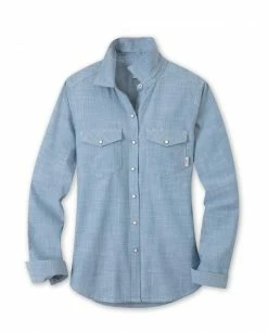 Stio Women's Ashton Chambray Shirt - Past Season -Stio Online Store W Ashton Chambray Shirt Light Chambray 10adb175 ee64 4543 aea0 97423eb0645e
