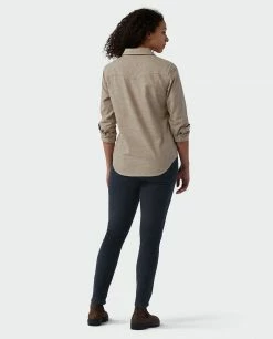 Stio Women's Ashton Chambray Shirt -Stio Online Store W Ashton Chambray Shirt Rodeo Dust Chambray 6