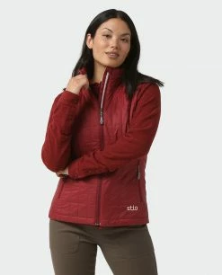 Stio Women's Azura Insulated Vest -Stio Online Store W Azura Vest Roasted Beet 2