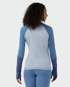 Stio Women's Basis Power Wool™ Crew -Stio Online Store W Basis Power Wool Crew Alpine Lake 3 fc98d31d 786d 4093 b071 6278955cae6d