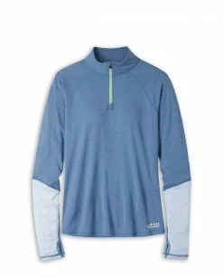 Stio Women's Basis Power Wool™ Zip Neck -Stio Online Store W Basis Power Wool Half Zip Alpine Lake 6e187a53 194d 4ce6 bac2 1b7495d56f90