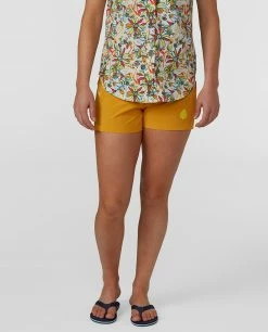 Stio Women's CFS Board Short 39 Stio Women's CFS Board Short -Stio Online Store W CFS Board Short Amber Resin 1