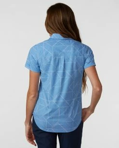 Stio Women's Curtis Camp Shirt SS -Stio Online Store W Curtis Camp Shirt SS Lakeside Bandana Print 2