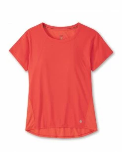 Stio Women's Divide Shift Shirt SS -Stio Online Store W Divide Shift SS Pressed Petal