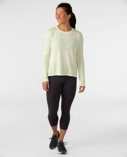 Stio Women's Divide Shift Shirt LS -Stio Online Store W Divide Shift Shirt LS Honey Dew 3