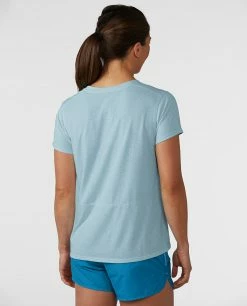 Stio Women's Divide Shift Shirt SS -Stio Online Store W Divide Shift Shirt SS Misty Cloud 2