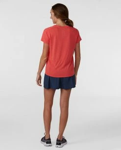 Stio Women's Divide Shift Shirt SS -Stio Online Store W Divide Shift Shirt SS Pressed Petal 4