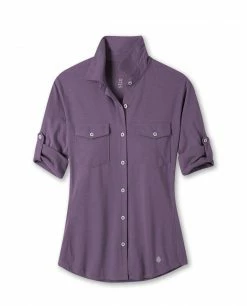 Stio Women's Divide Shirt -Stio Online Store W Divide Shirt Grand Purple