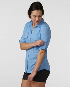 Stio Women's Divide Shirt -Stio Online Store W Divide Shirt Lakeside 2