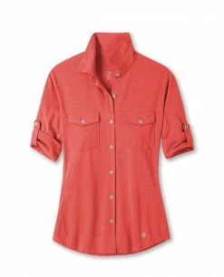 Stio Women's Divide Shirt -Stio Online Store W Divide Shirt Pressed Petal