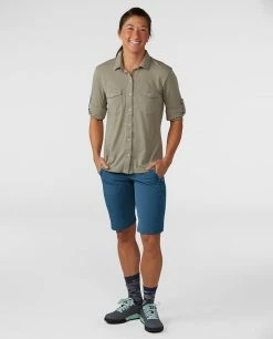 Stio Women's Divide Shirt -Stio Online Store W Divide Shirt Trout Time 3