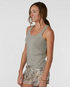 Stio Women's Divide Tank -Stio Online Store W Divide Tank Quiet Gray 1