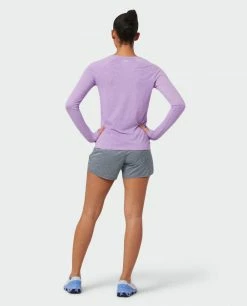 Stio Women's Divide Tee LS -Stio Online Store W Divide Tech Tee LS Lavender Field Heather 2 Full