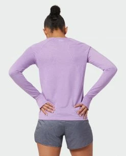 Stio Women's Divide Tee LS -Stio Online Store W Divide Tech Tee LS Lavender Field Heather 4 Top