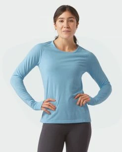 Stio Women's Divide Tee LS -Stio Online Store W Divide Tech Tee LS Summer Cloud 3 Top