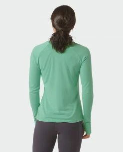 Stio Women's Divide Tee LS -Stio Online Store W Divide Tech Tee LS Turquoise Rest 4 Top
