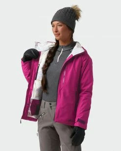 Stio Women's Doublecharge Insulated Jacket -Stio Online Store W Doublecharge Insulated Jacket Backyard Berry 3